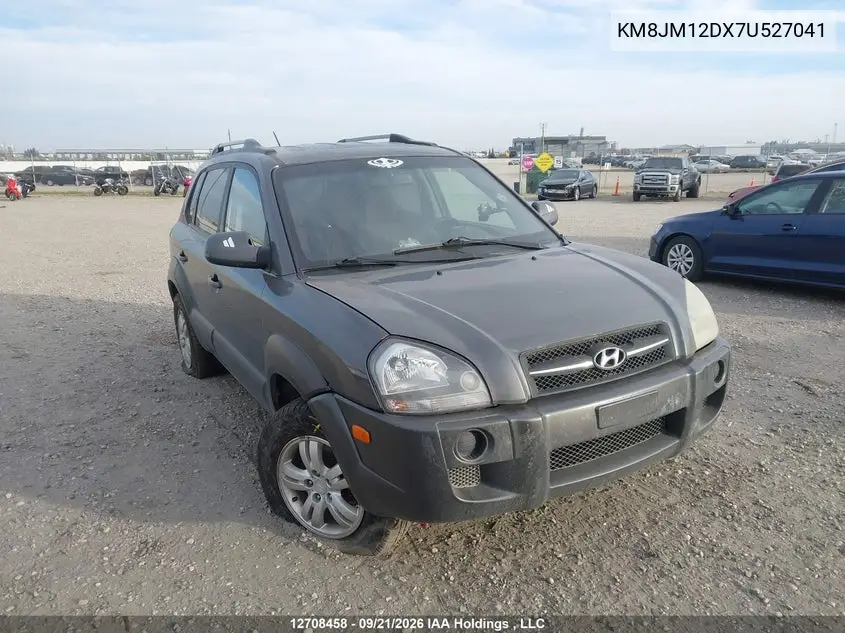 2007 HYUNDAI TUCSON VIN KM8JM12DX7U527041 — фото 6