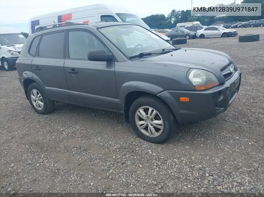 HYUNDAI TUCSON 2009, VIN KM8JM12B39U971847