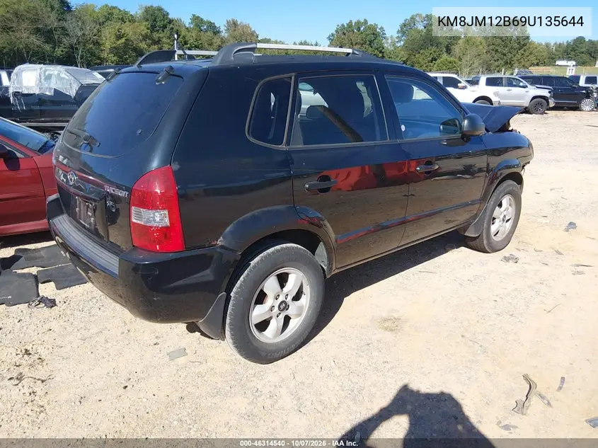 2009 HYUNDAI TUCSON VIN KM8JM12B69U135644 — фото 4