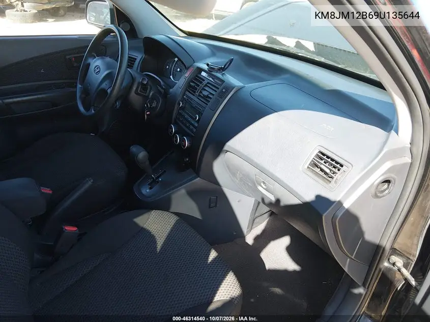 2009 HYUNDAI TUCSON VIN KM8JM12B69U135644 — фото 5