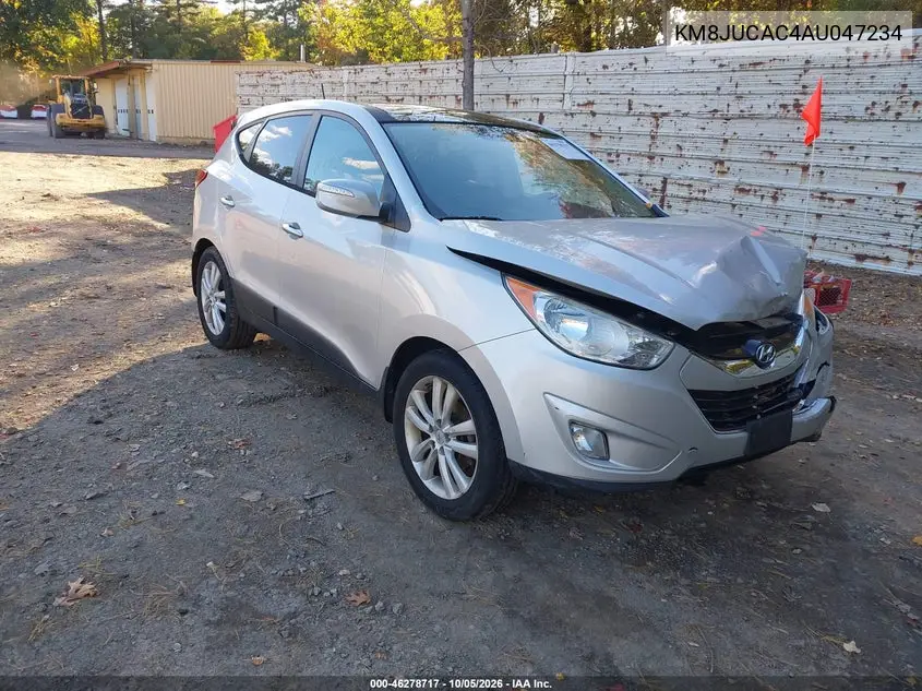 HYUNDAI TUCSON 2010, VIN KM8JUCAC4AU047234