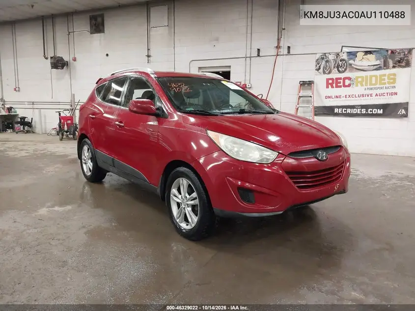 HYUNDAI TUCSON 2010, VIN KM8JU3AC0AU110488