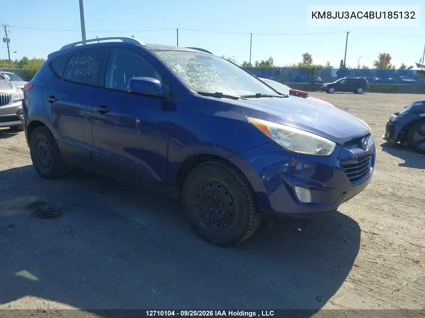 HYUNDAI TUCSON 2011, VIN KM8JU3AC4BU185132