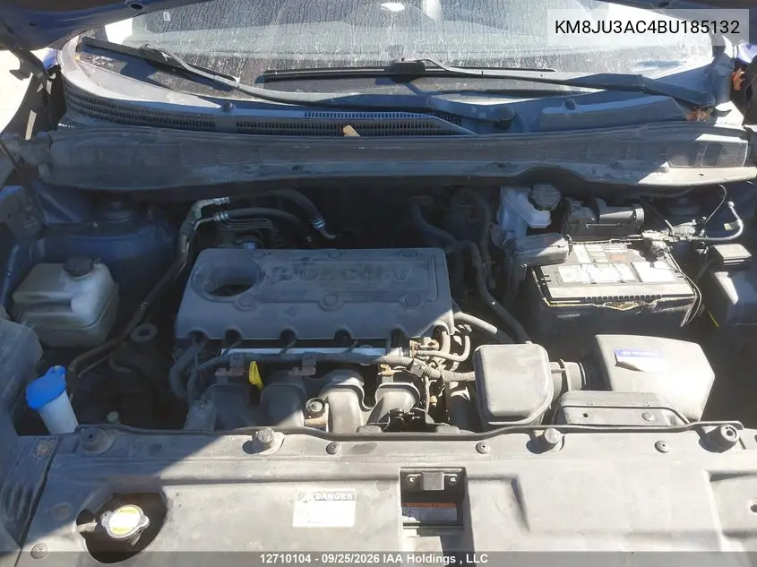 2011 HYUNDAI TUCSON VIN KM8JU3AC4BU185132 — фото 10