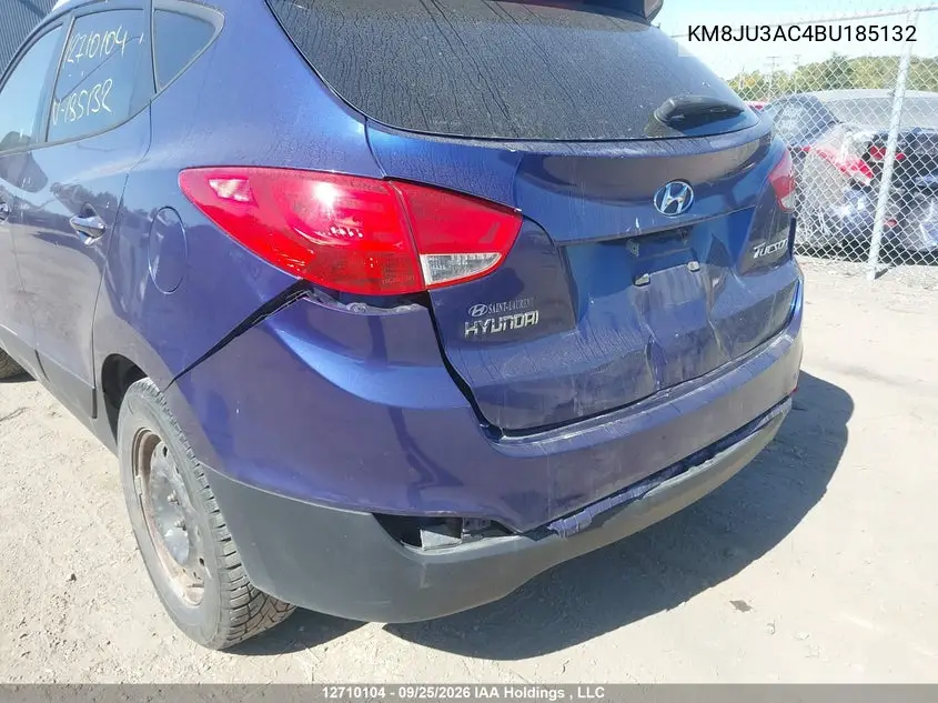 2011 HYUNDAI TUCSON VIN KM8JU3AC4BU185132 — фото 6