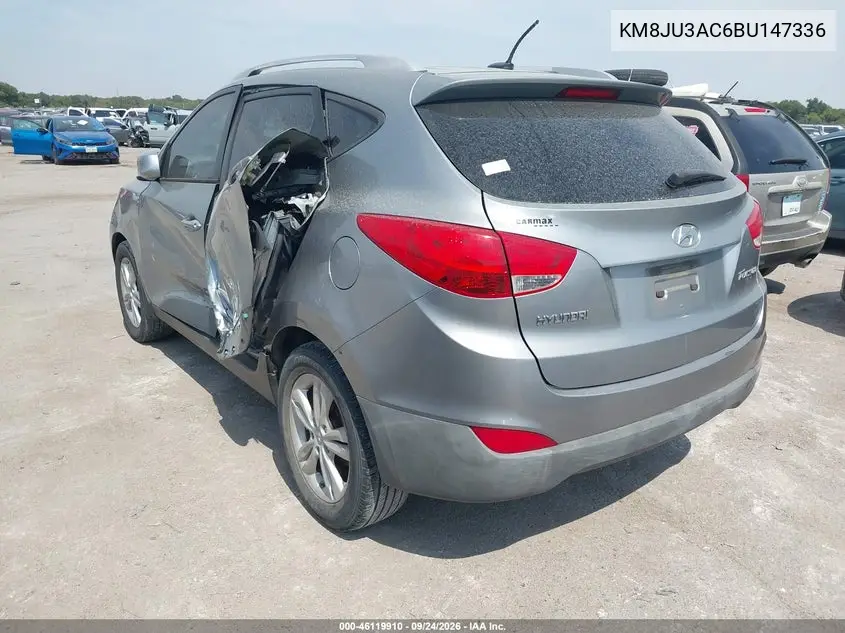 2011 HYUNDAI TUCSON VIN KM8JU3AC6BU147336 — фото 3