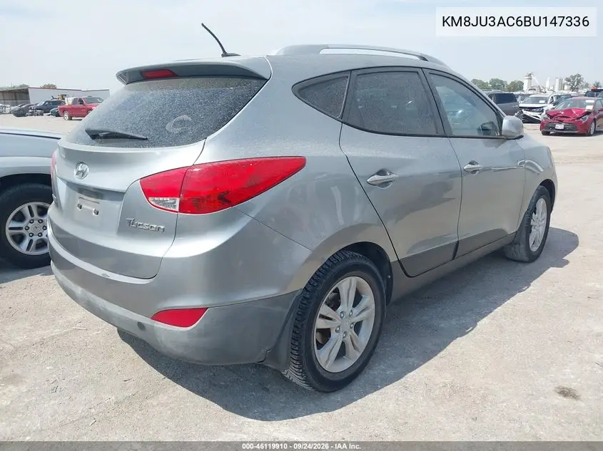 2011 HYUNDAI TUCSON VIN KM8JU3AC6BU147336 — фото 4