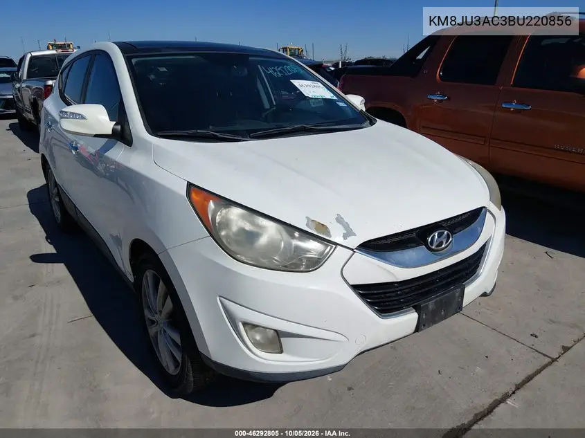 HYUNDAI TUCSON 2011, VIN KM8JU3AC3BU220856
