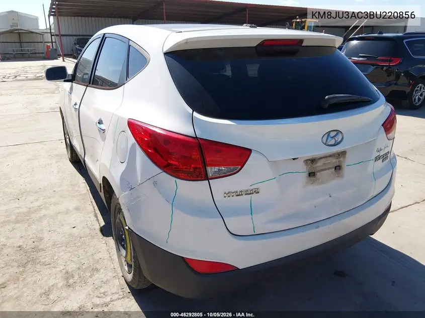 2011 HYUNDAI TUCSON VIN KM8JU3AC3BU220856 — фото 3
