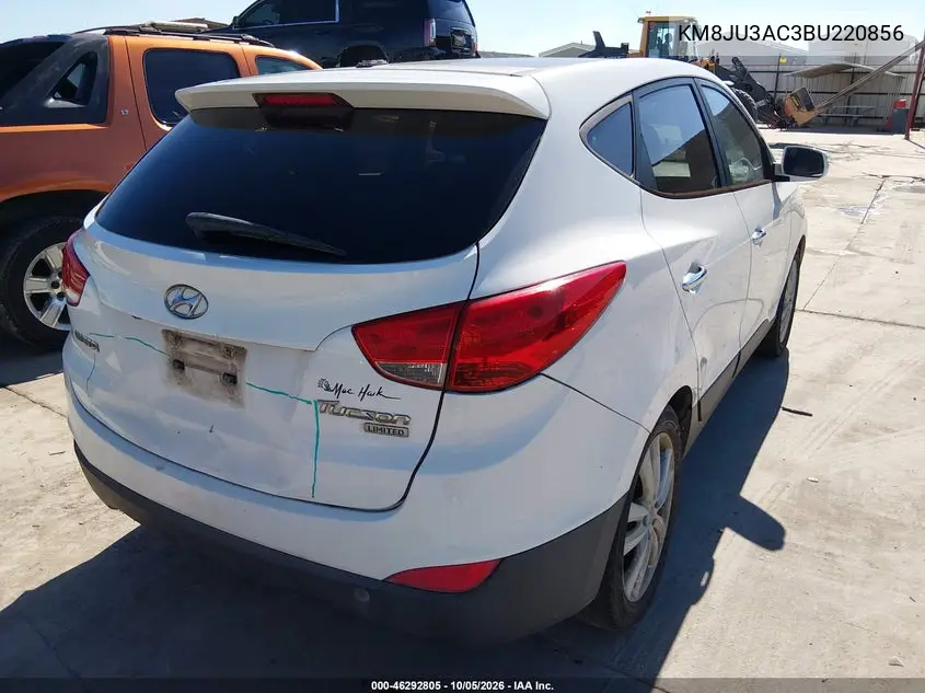 2011 HYUNDAI TUCSON VIN KM8JU3AC3BU220856 — фото 4
