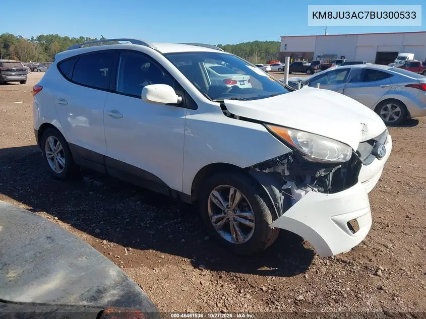 HYUNDAI TUCSON 2011, VIN KM8JU3AC7BU300533
