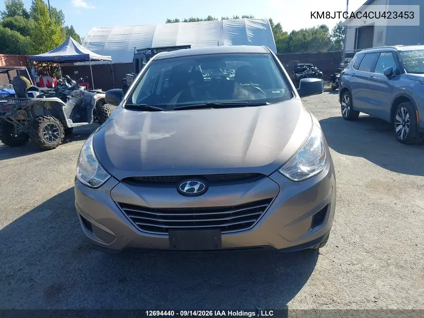 2012 HYUNDAI TUCSON VIN KM8JTCAC4CU423453 — фото 12