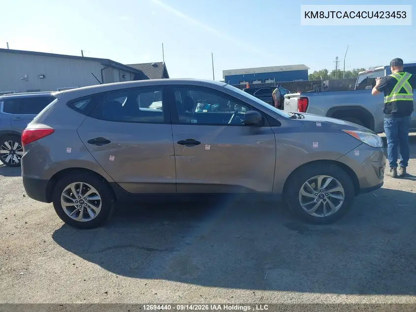 2012 HYUNDAI TUCSON VIN KM8JTCAC4CU423453 — фото 13