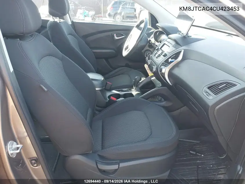 2012 HYUNDAI TUCSON VIN KM8JTCAC4CU423453 — фото 5