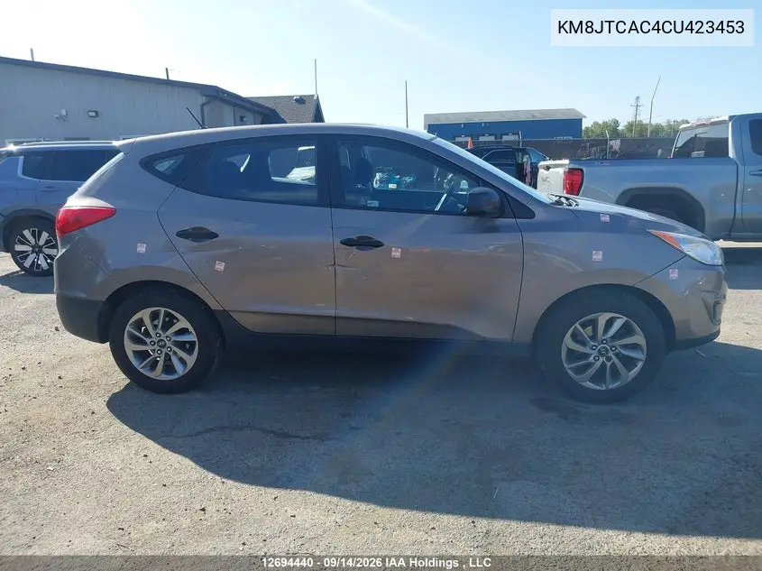 2012 HYUNDAI TUCSON VIN KM8JTCAC4CU423453 — фото 6