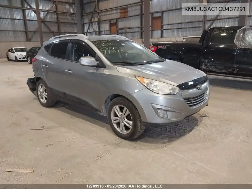 HYUNDAI TUCSON 2012, VIN KM8JU3AC1CU437291
