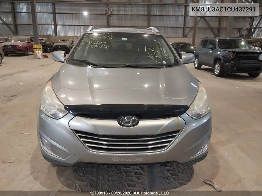 2012 HYUNDAI TUCSON VIN KM8JU3AC1CU437291 — фото 13