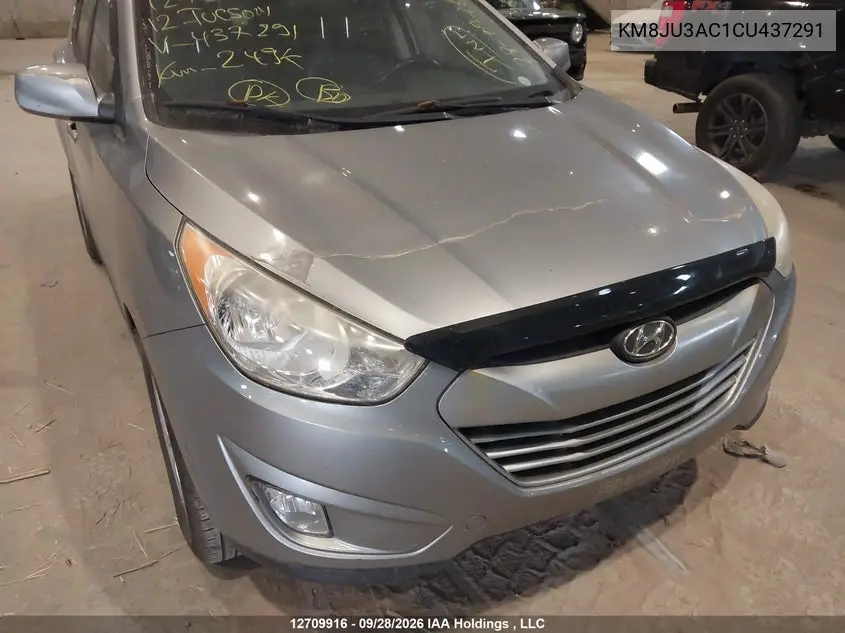 2012 HYUNDAI TUCSON VIN KM8JU3AC1CU437291 — фото 22