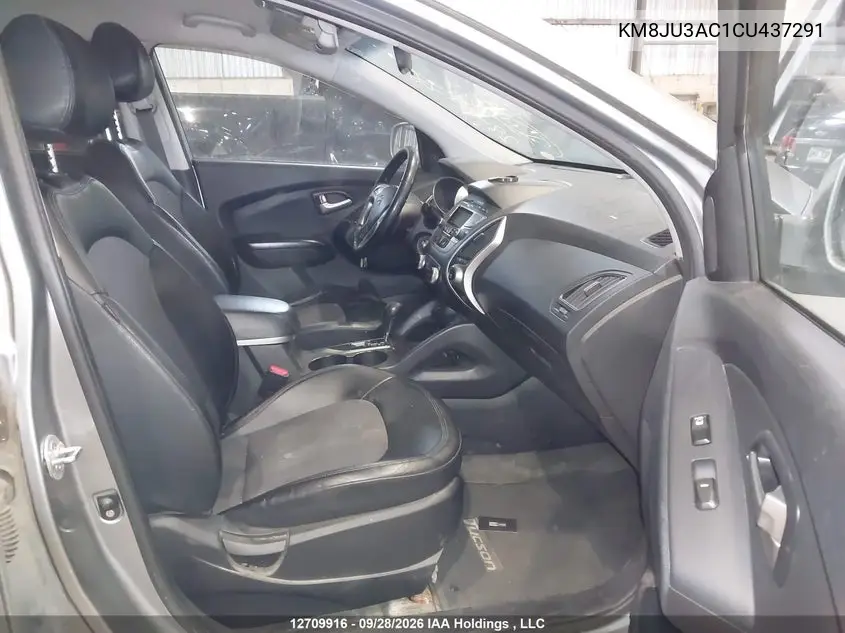 2012 HYUNDAI TUCSON VIN KM8JU3AC1CU437291 — фото 5