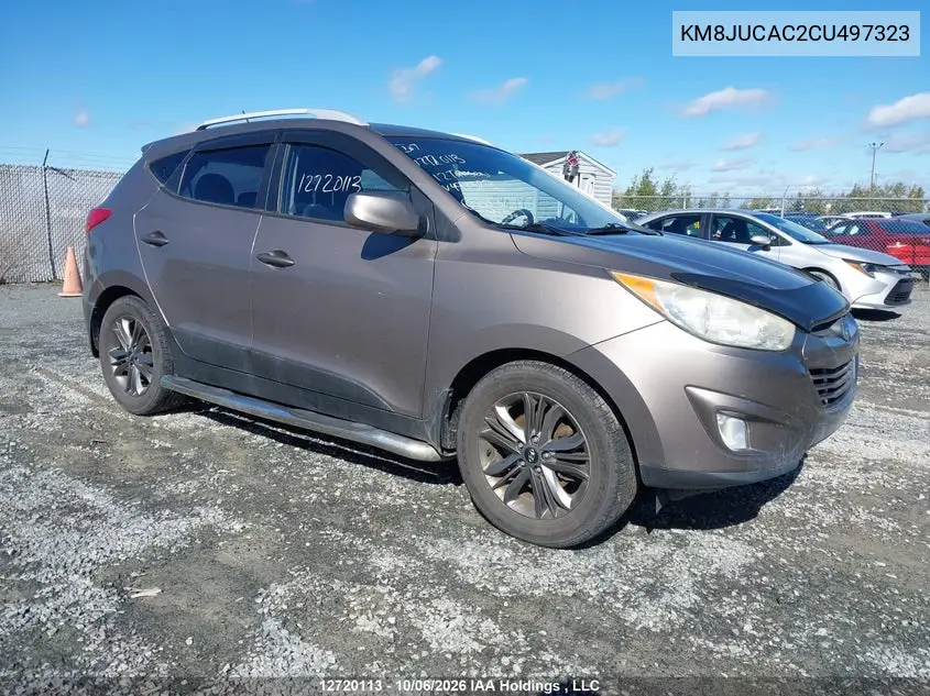 HYUNDAI TUCSON 2012, VIN KM8JUCAC2CU497323