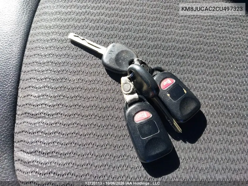 2012 HYUNDAI TUCSON VIN KM8JUCAC2CU497323 — фото 11
