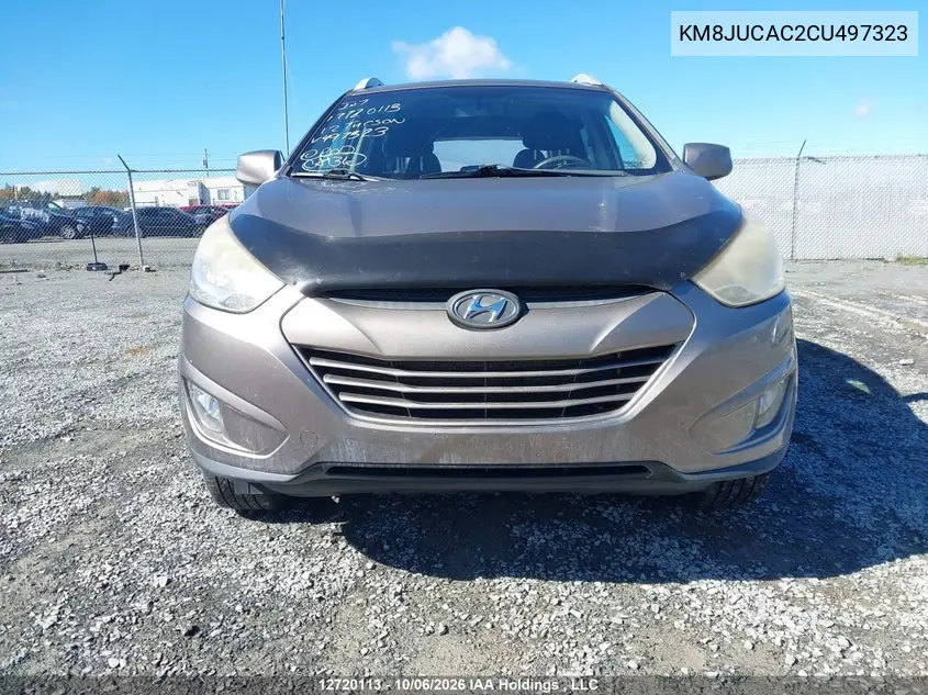 2012 HYUNDAI TUCSON VIN KM8JUCAC2CU497323 — фото 13