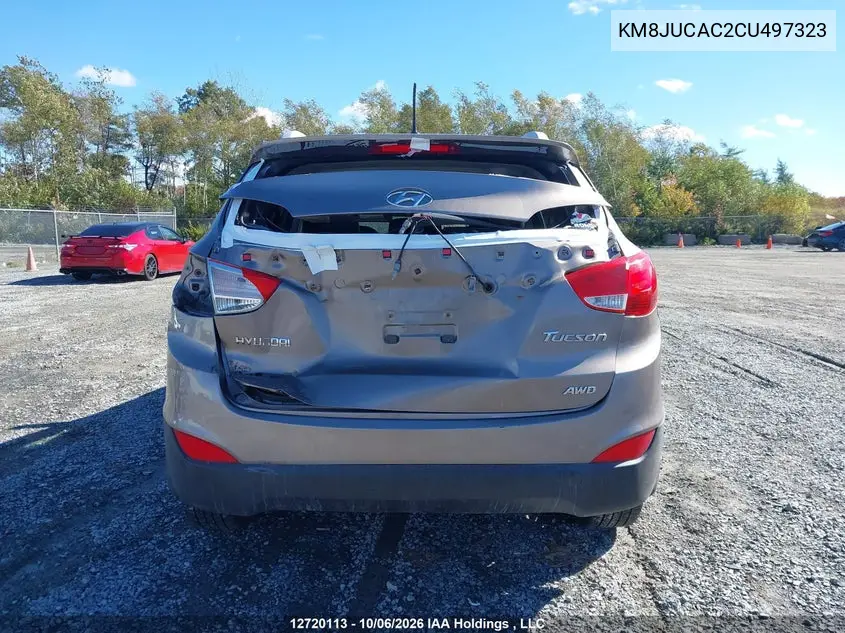 2012 HYUNDAI TUCSON VIN KM8JUCAC2CU497323 — фото 17