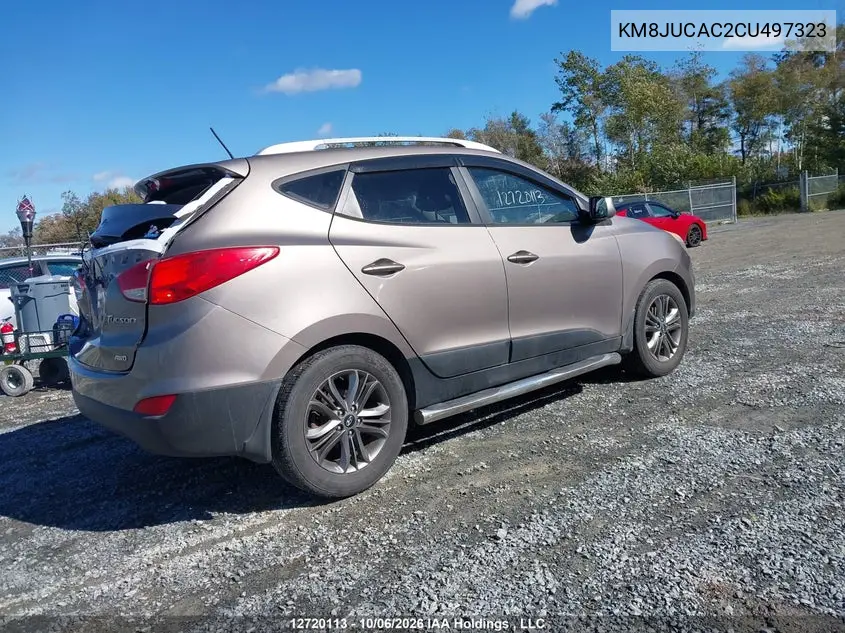 2012 HYUNDAI TUCSON VIN KM8JUCAC2CU497323 — фото 4