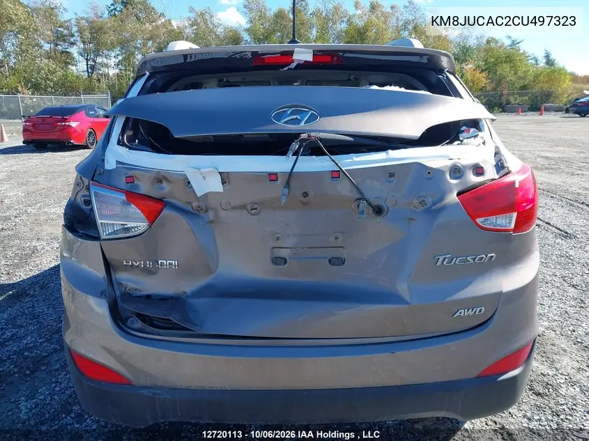 2012 HYUNDAI TUCSON VIN KM8JUCAC2CU497323 — фото 6