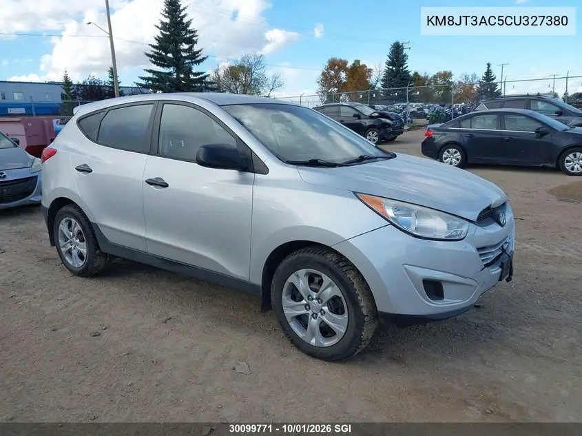 HYUNDAI TUCSON 2012, VIN KM8JT3AC5CU327380