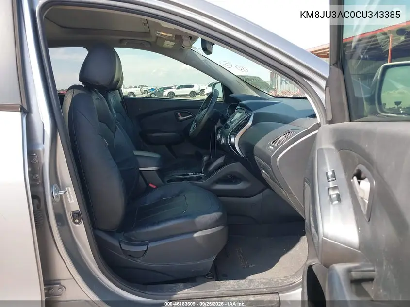 2012 HYUNDAI TUCSON VIN KM8JU3AC0CU343385 — фото 5