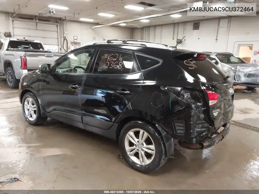 2012 HYUNDAI TUCSON VIN KM8JUCAC9CU372464 — фото 3