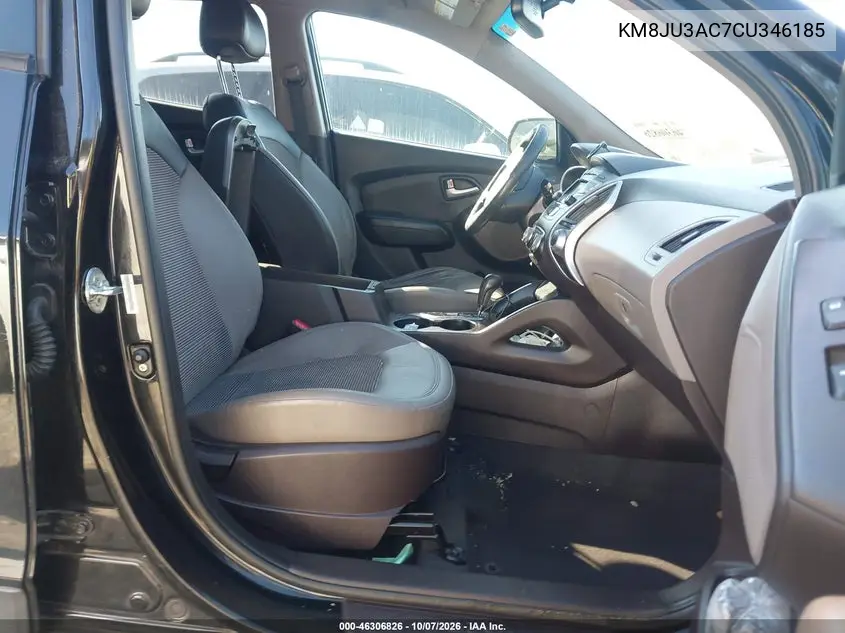 2012 HYUNDAI TUCSON VIN KM8JU3AC7CU346185 — фото 5
