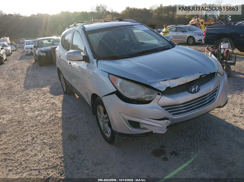 HYUNDAI TUCSON 2012, VIN KM8JU3AC5CU515863