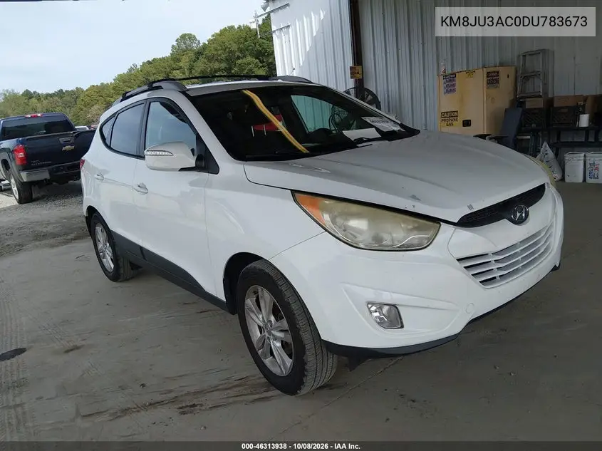 HYUNDAI TUCSON 2013, VIN KM8JU3AC0DU783673