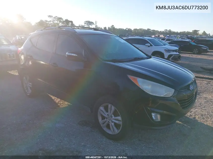 HYUNDAI TUCSON 2013, VIN KM8JU3AC6DU773200