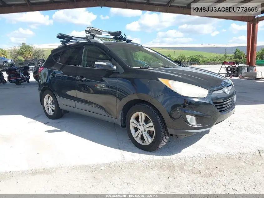 HYUNDAI TUCSON 2013, VIN KM8JU3AC8DU773666
