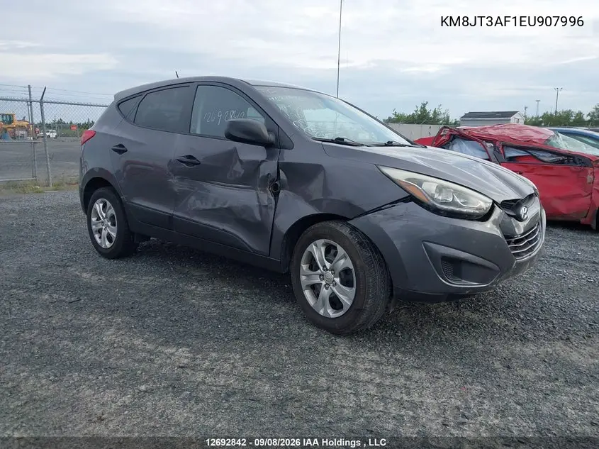 HYUNDAI TUCSON 2014, VIN KM8JT3AF1EU907996