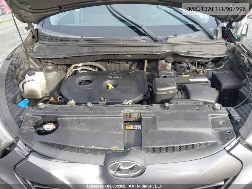 2014 HYUNDAI TUCSON VIN KM8JT3AF1EU907996 — фото 10