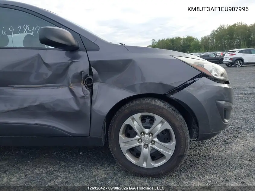 2014 HYUNDAI TUCSON VIN KM8JT3AF1EU907996 — фото 12