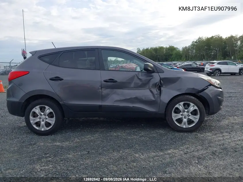 2014 HYUNDAI TUCSON VIN KM8JT3AF1EU907996 — фото 14
