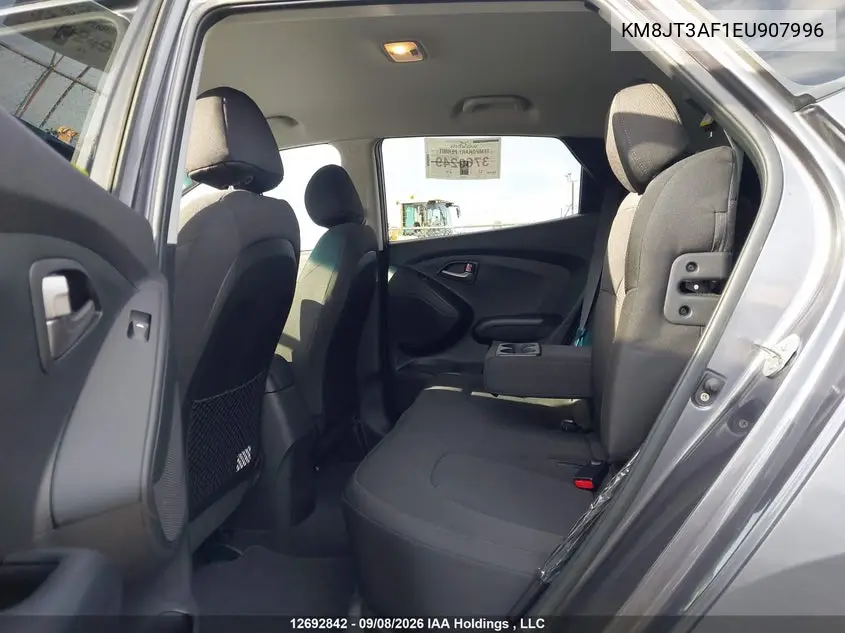 2014 HYUNDAI TUCSON VIN KM8JT3AF1EU907996 — фото 8