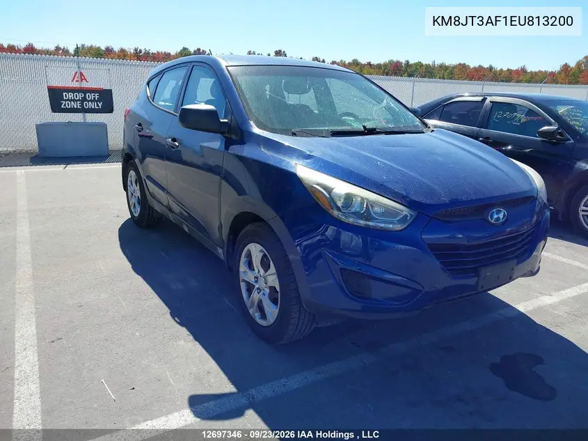 HYUNDAI TUCSON 2014, VIN KM8JT3AF1EU813200