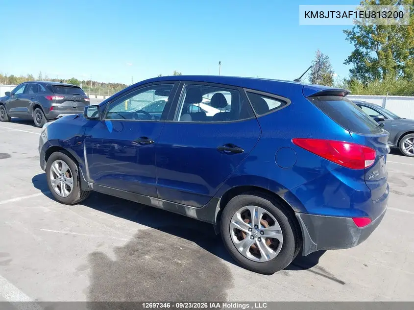 2014 HYUNDAI TUCSON VIN KM8JT3AF1EU813200 — фото 14