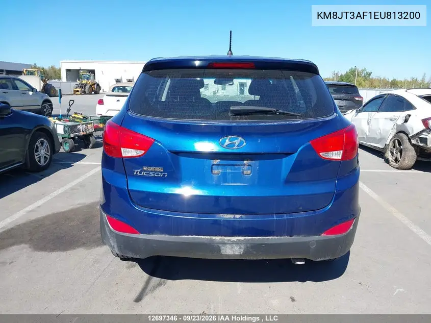2014 HYUNDAI TUCSON VIN KM8JT3AF1EU813200 — фото 16