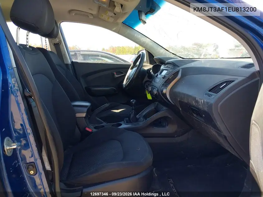 2014 HYUNDAI TUCSON VIN KM8JT3AF1EU813200 — фото 5