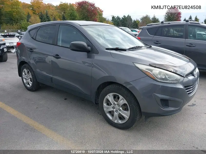 HYUNDAI TUCSON 2014, VIN KM8JTCAF7EU824508