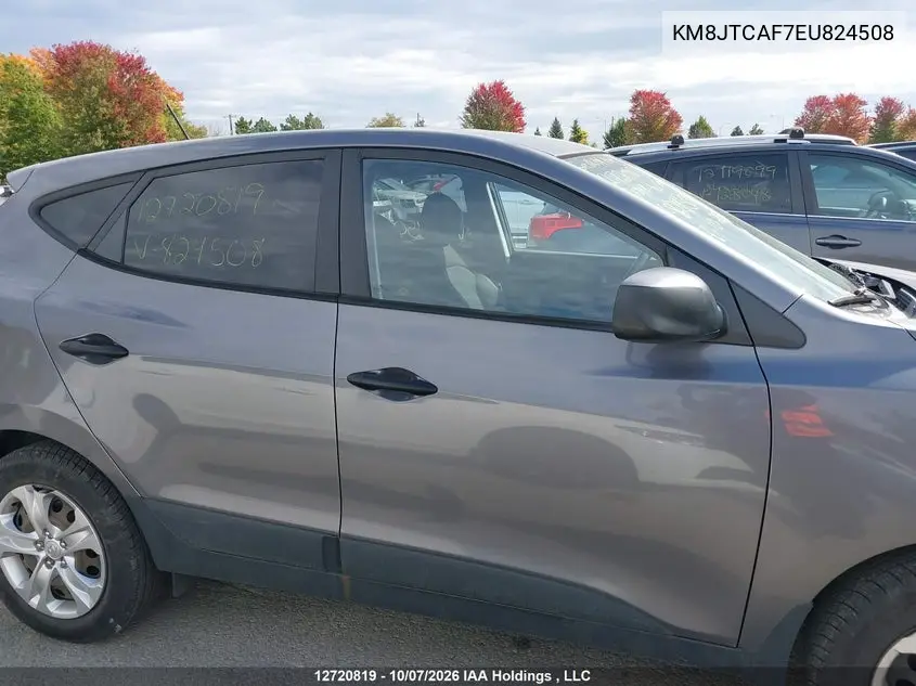 2014 HYUNDAI TUCSON VIN KM8JTCAF7EU824508 — фото 12