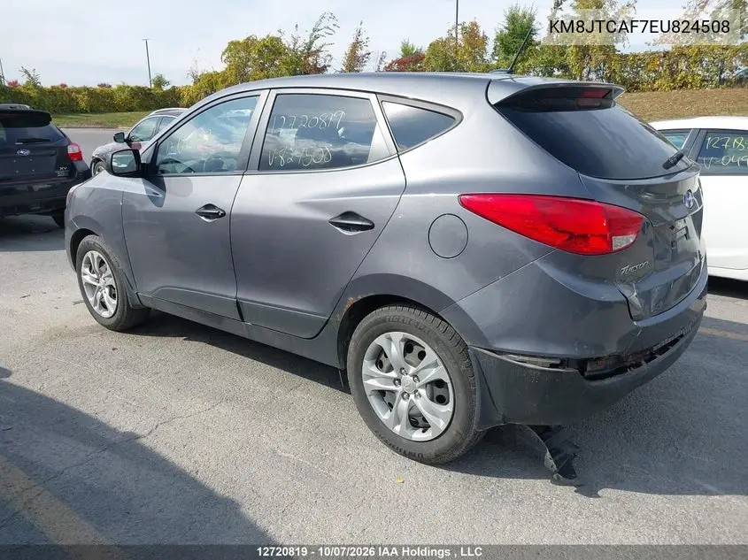 2014 HYUNDAI TUCSON VIN KM8JTCAF7EU824508 — фото 3
