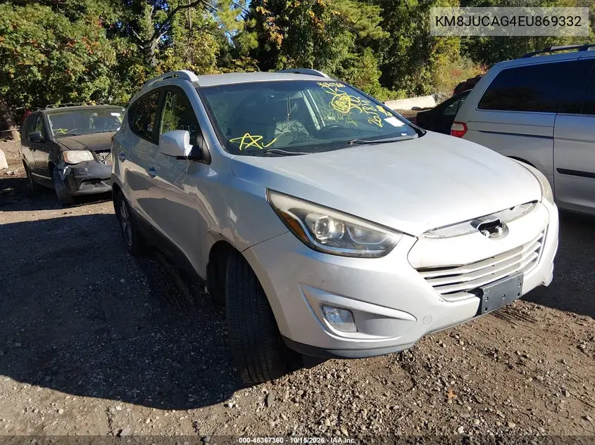 HYUNDAI TUCSON 2014, VIN KM8JUCAG4EU869332
